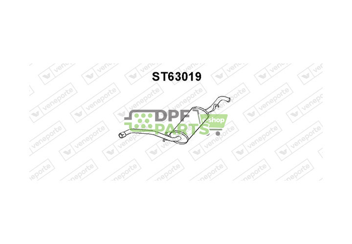 Tlumič SEAT - SE029115303A  