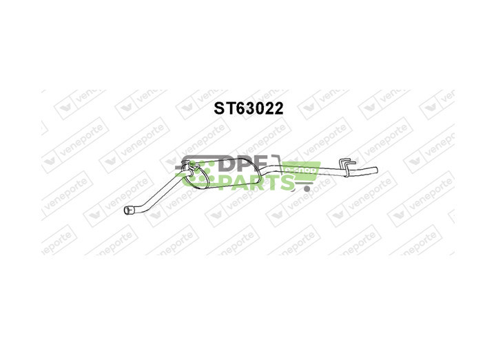 Tlumič SEAT - SE029115399A  