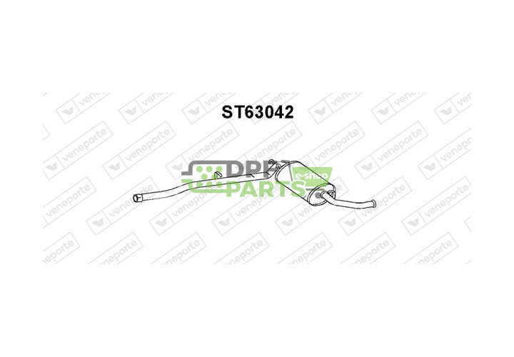 Tłumik SEAT - SE022115215A SE022115315A 