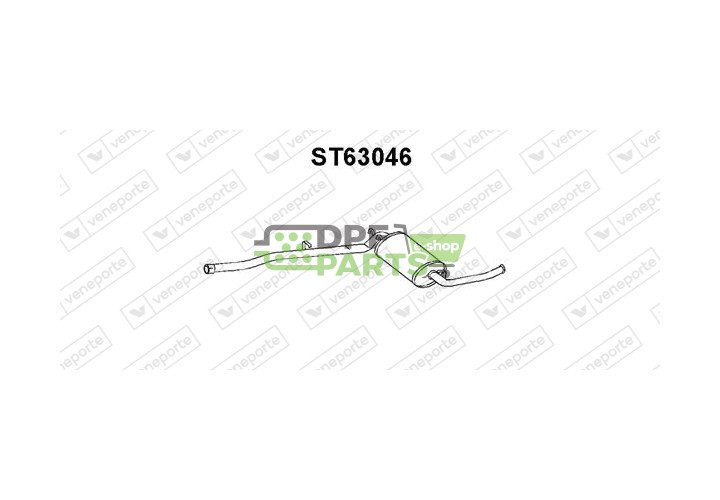 Tlumič SEAT - SE023115315A SE023115315B SE023115315C