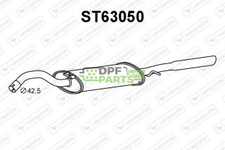 Tłumik SEAT - 1L0253609C 1L0253609S 