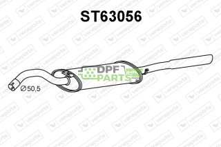 Tłumik SEAT - 1L0253609D 1L0253609E 1L0253609T