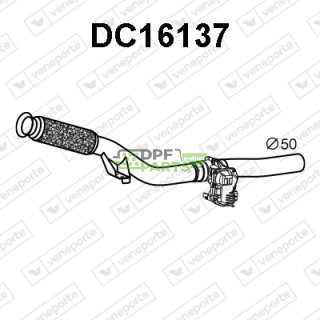 Rura wydechowa DACIA Duster II - 1.5Blue dCi - 200109138R 200109391R