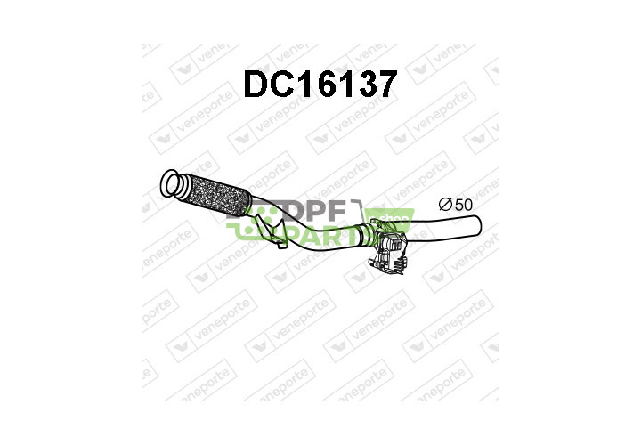 Rura wydechowa DACIA Duster II - 1.5Blue dCi - 200109138R 200109391R