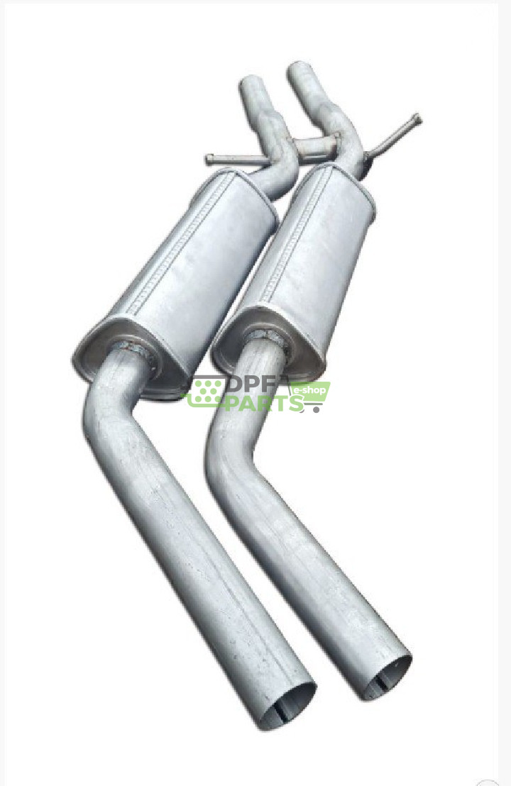 Tłumik środkowy AUDI A6 - 3.2 FSI - 4F0253409N 4F0253409P 4F0253409D