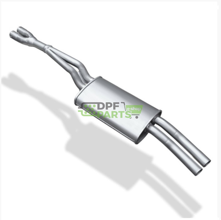 Tłumik środkowy MERCEDES W116 - 3.5-4.5 - 1164901415 1164909021 250169