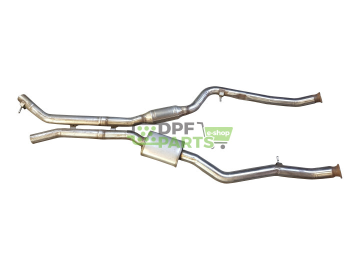 Tłumik końcowy BMW X6 E72 - 4.4 Hybrid - 18307580716 18307580717 18307578186 7799797