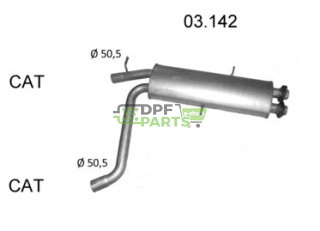 Tłumik końcowy AUDI A4 1.8 2000-2008 - 8E0253609BL 8E0253609JQ