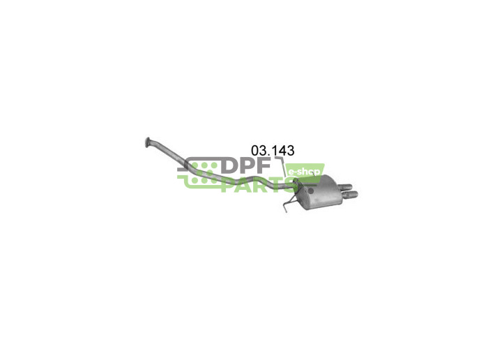 Tłumik końcowy BMW X5 E53 4.4 2000-2003 -
