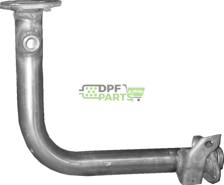 Rura kolektorowa Peugeot 206 1.1i Hatchback 09/98-01, Polmo 19.396 A, OE 1705.Z1