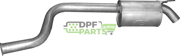 Tłumik końcowy Renault Espace 1.9/2.0/2.2 dCi, Polmo 21.110 A, OE 82.00.103.765