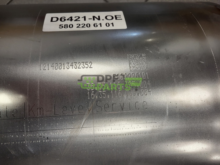 Filtr cząstek stałych DPF IVECO Stralis Euro 6 - 5802206101