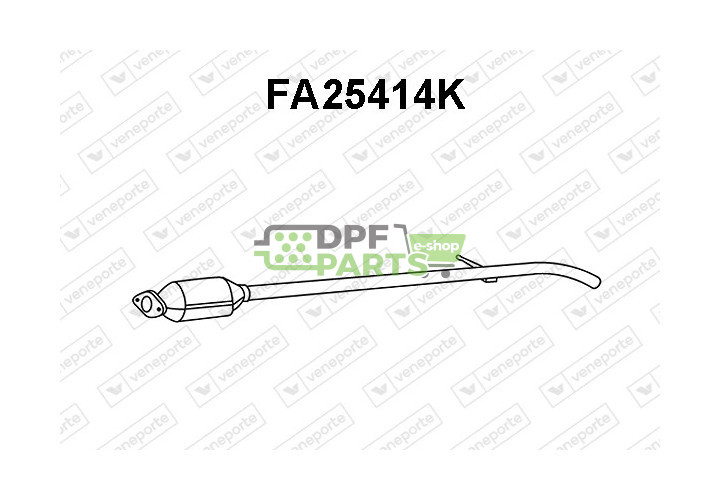 Katalizator FIAT - 46756799 46759783 55189759