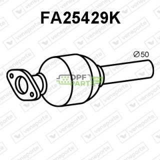 Katalizator FIAT - 46756796 46774573 