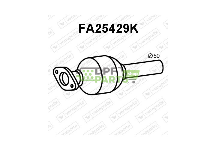 Katalyzátor FIAT - 46756796 46774573 