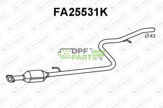 Katalizator FIAT - 46559528 46763993 46822739