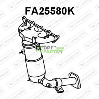 Katalizator FIAT - 2100268 46550719 46760738