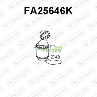 Katalizator FIAT / LANCIA / OPEL / SUZUKI / VAUXHALL - 1413084E50H02 5454424 55181852