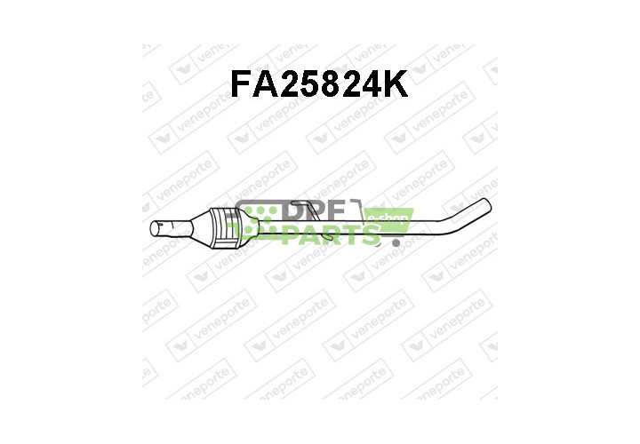 Katalizator CITROËN / FIAT / PEUGEOT - 1705NT 9456199780 9800523980