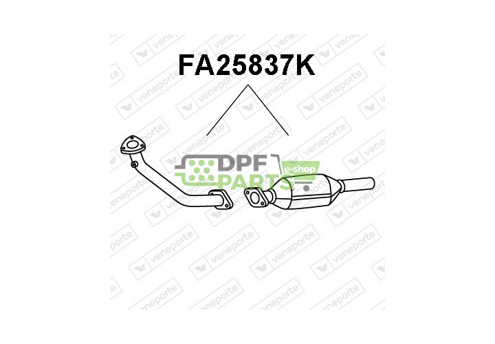 Katalyzátor AUTOBIANCH / FIAT / LANCIA - 46426804 7798997 
