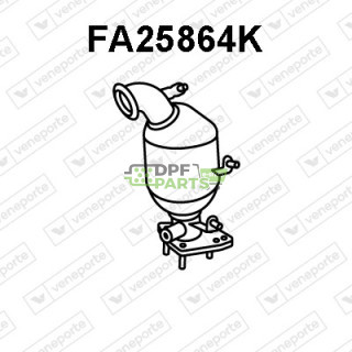 Katalizator ALFA ROMEO / FIAT / OPEL / SAAB / SUZUKI / VAUXHALL - 1413079J50H02 51767235 51780155