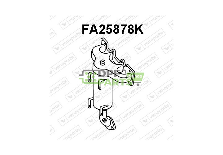 Katalizator FIAT - 51781581 51782286 51799774