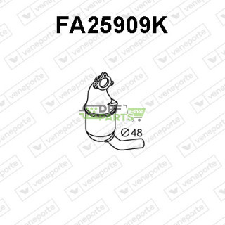 Katalizator ALFA ROMEO / FIAT / LANCIA / OPEL / VAUXHALL - 55199320 55199631 55211733