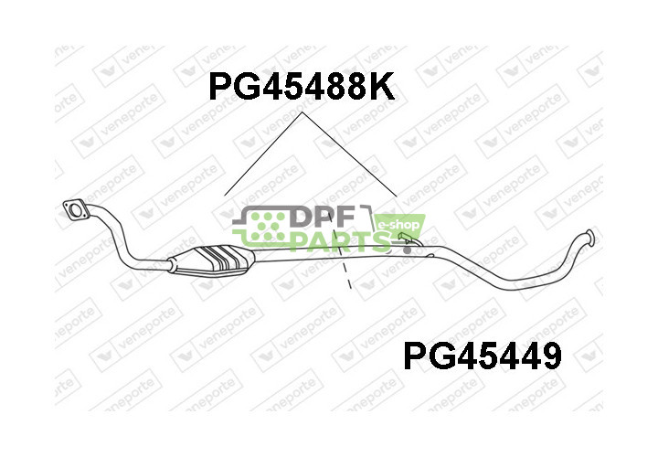 Katalizator PEUGEOT - 1705AA  
