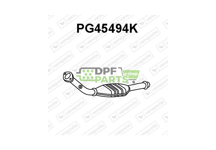 Katalizator CITROËN / PEUGEOT - 170552 170553 1705AP