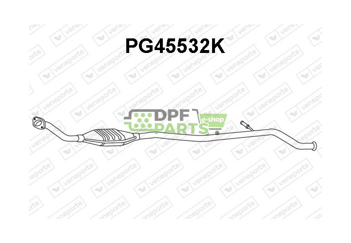 Katalizator PEUGEOT - 1705N7 1705R5 