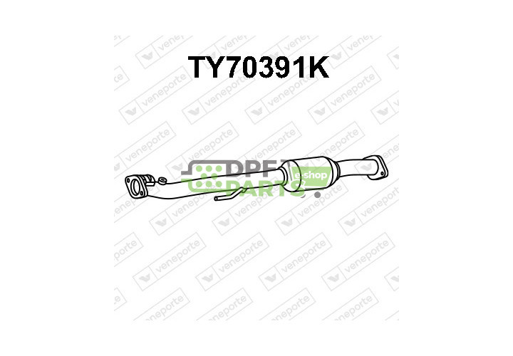 Katalyzátor TOYOTA - 1746002090 1746002100 1746002110
