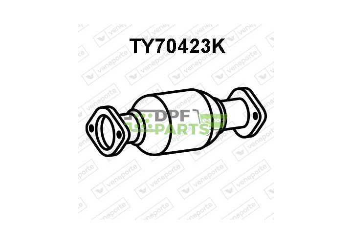 Katalizator TOYOTA - 1845074440 1845074560 
