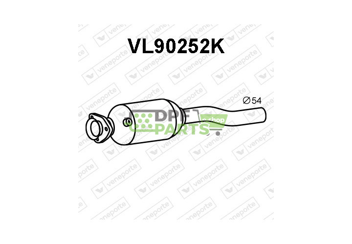 Katalyzátor VOLVO - 1332383 1389966 3507759