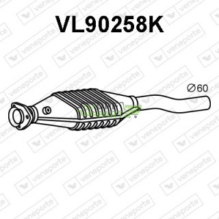 Katalizator VOLVO - 1326481 3517612 3531050