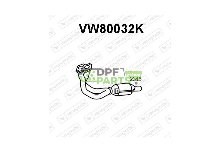 Katalizator VOLKSWAGEN - 867253208 867253208A 867253208AX