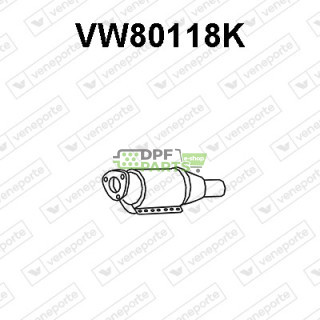 Katalizator VOLKSWAGEN - 1H0131701DX 1H0131701F 1H0131701FV