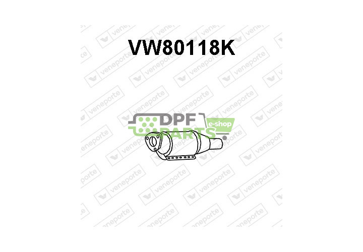 Katalyzátor VOLKSWAGEN - 1H0131701DX 1H0131701F 1H0131701FV
