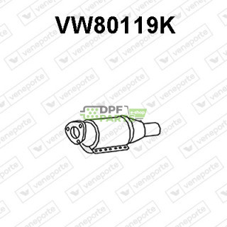 Katalizator SEAT / VOLKSWAGEN - 1H0131701G 1H0131701GX 1H0131701J
