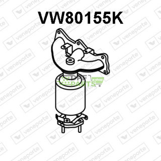 Katalizator SEAT / SKODA / VOLKSWAGEN - 03D253020H 03D253020HX 03D253020L