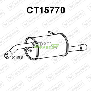 Tłumik CITROËN - 1730FC 1730FN 1730NE