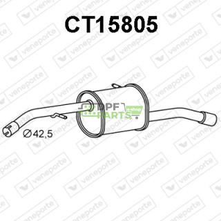 Tłumik CITROËN - 1730GK  