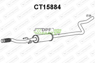 Tłumik CITROËN - 1608723880  