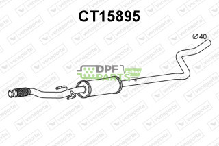 Tłumik CITROËN - 1608527880  