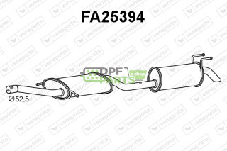 Tlumič FIAT - 46519641 46785046