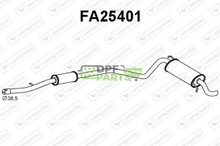 Tłumik FIAT - 46523254 46559846 46823419