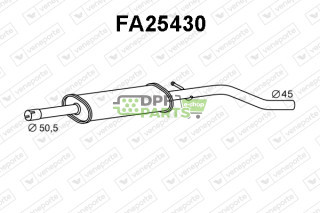 Tlumič FIAT - 46756797 71765140 