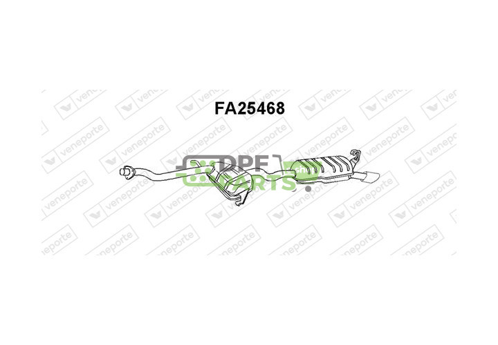 Tlumič FIAT - 46401836 77446100 