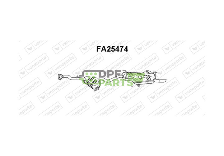 Tlumič FIAT - 46453669  