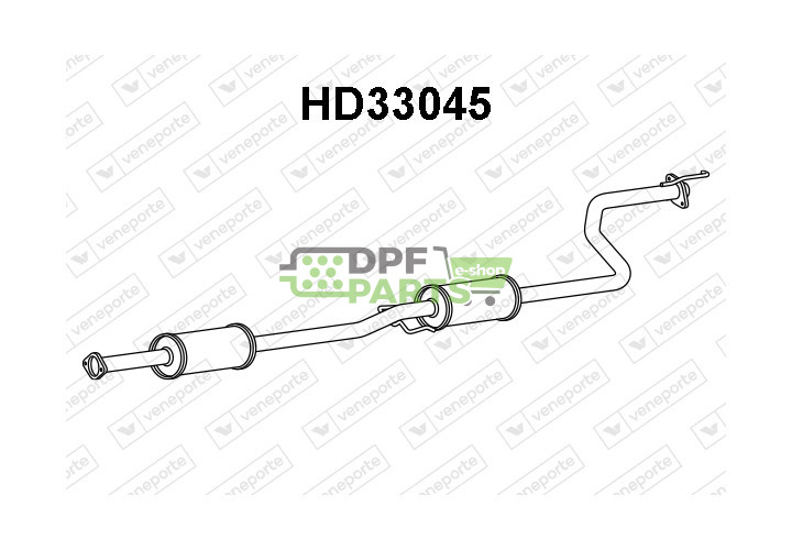 Tłumik HONDA - 18220SH2G32 18220SH3G33 18220SH3G34