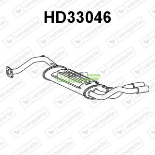 Tłumik HONDA - 18031SH0505 18307SH3305 18307SH3306